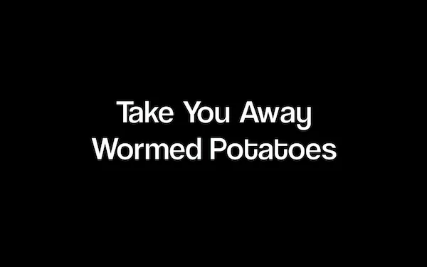 Take You Away by Wormed Potatoes lyrics
															 video